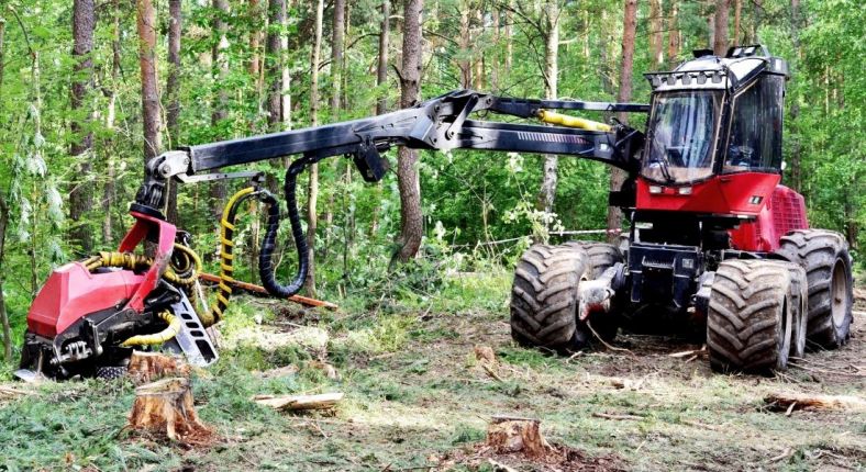 Forestry vehicle