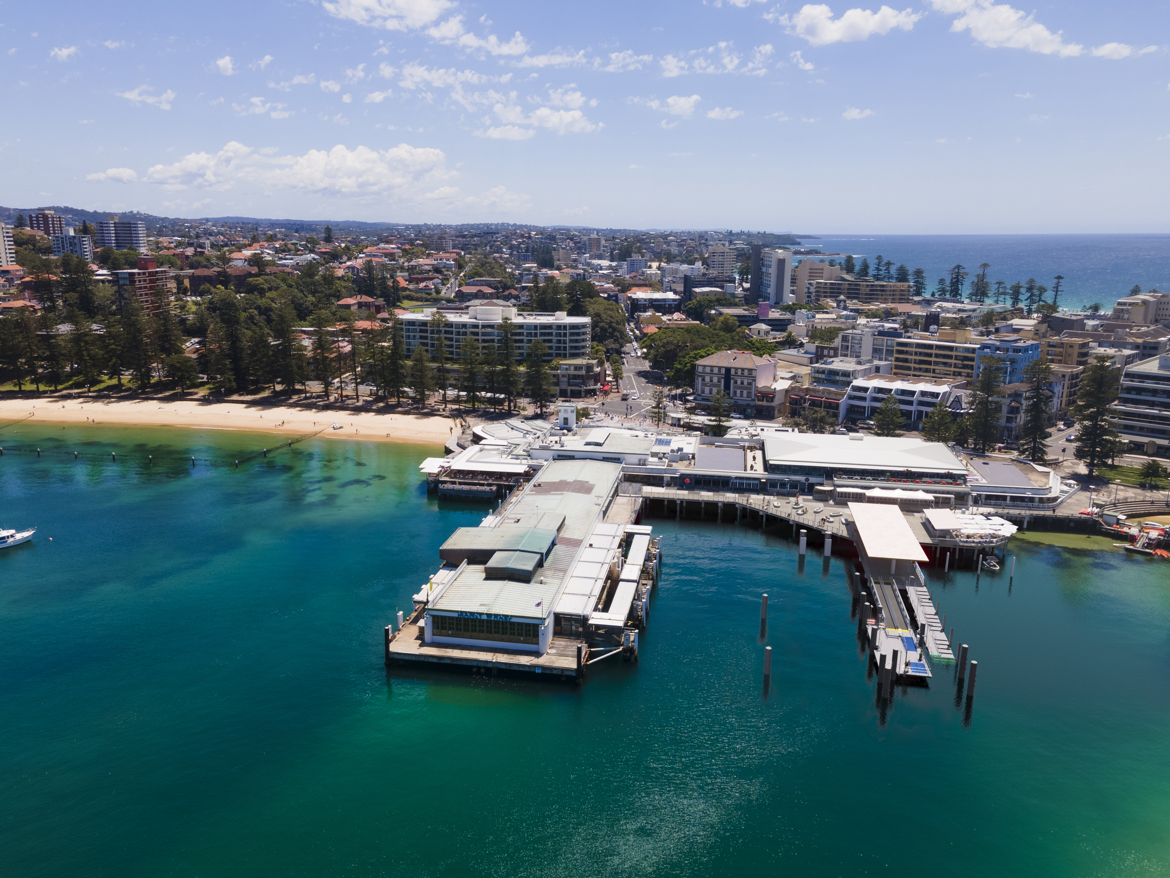 Artist impression of proposed works at Manly Wharf 3