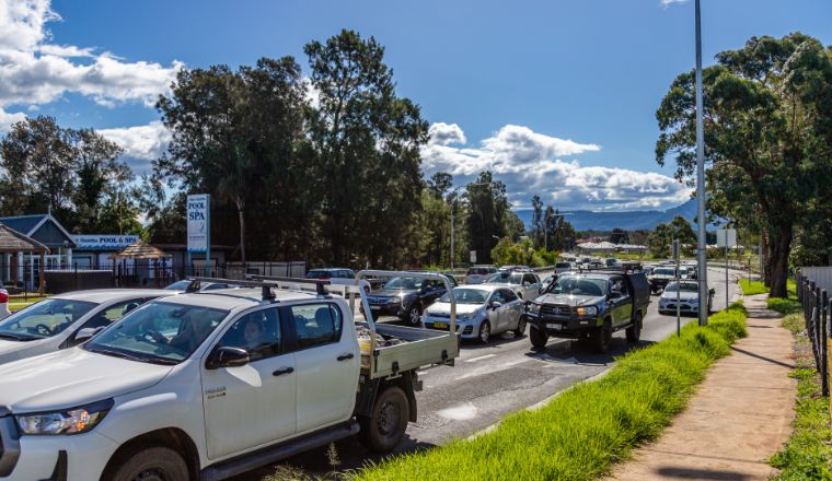 Traffic in Nowra NSW
