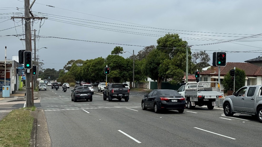 Intersection of Cawarra Rd and Captain Cook Dr in Caringbah to be updated