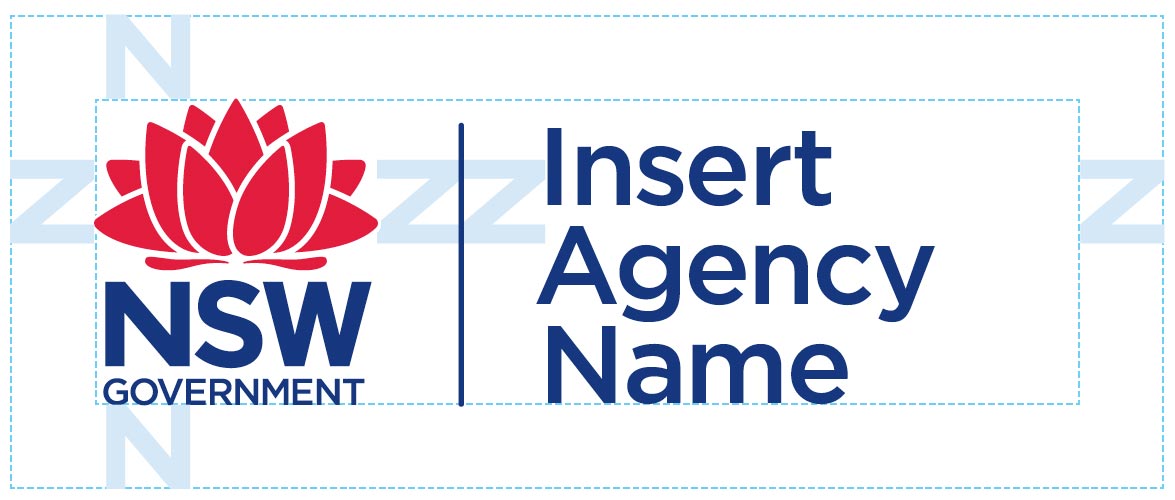 Agency logo size and spacing