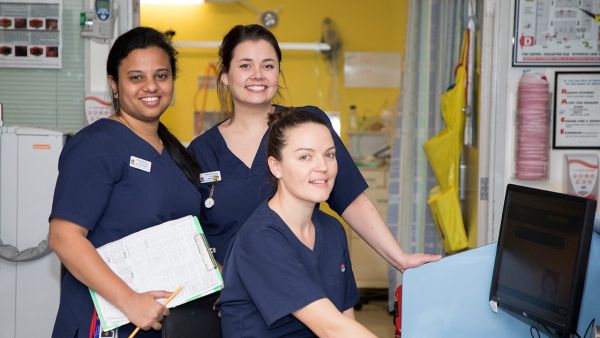Three regional NSW Registered Nurses smiling