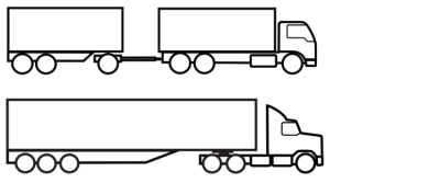 Heavy Combination vehicles example