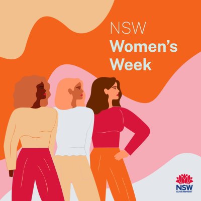 Women NSW Women's Week social media tile 1080x1080