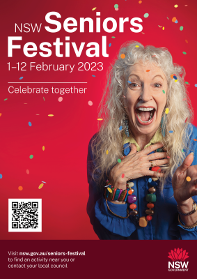 Image of generic seniors festival poster