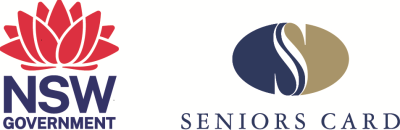 Logo for NSW Seniors Card