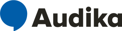 Logo for Audika Hearing Clinics