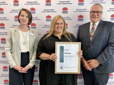 WNSWLHD 2023 Aboriginal Allied Health Professional of the Year - Vanessa Kendall