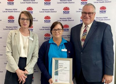WNSWLHD 2023 Highly commended Allied Health Assistant - Cherie McGregor