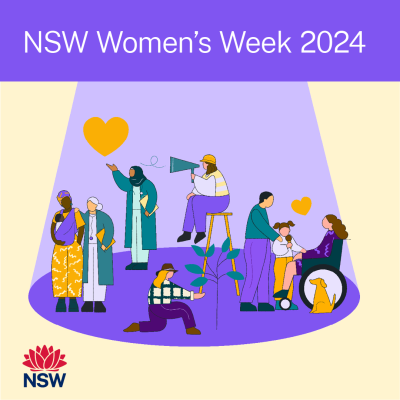 NSW Women's Week 2024 - social media tile
