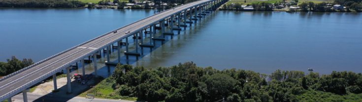 Harwood Bridge at Maclean, NSW