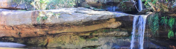 Waterfall on Irrawong Reserve Walk