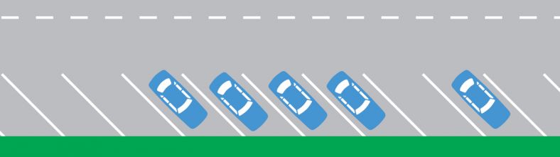 Parallel angle parking example