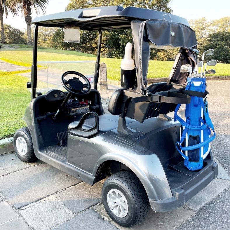 Golf buggy conditional registration