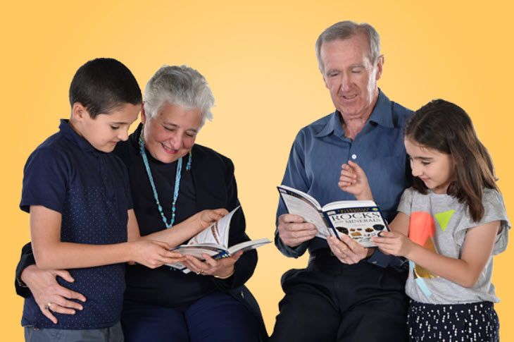 Grandparents Day stories featuring Nadia and Colin Withers