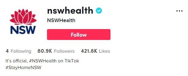 How your profile picture should look on TikTok.