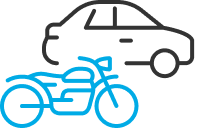 car and bike image