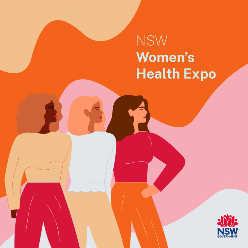 NSW Women's Health Expo square tile