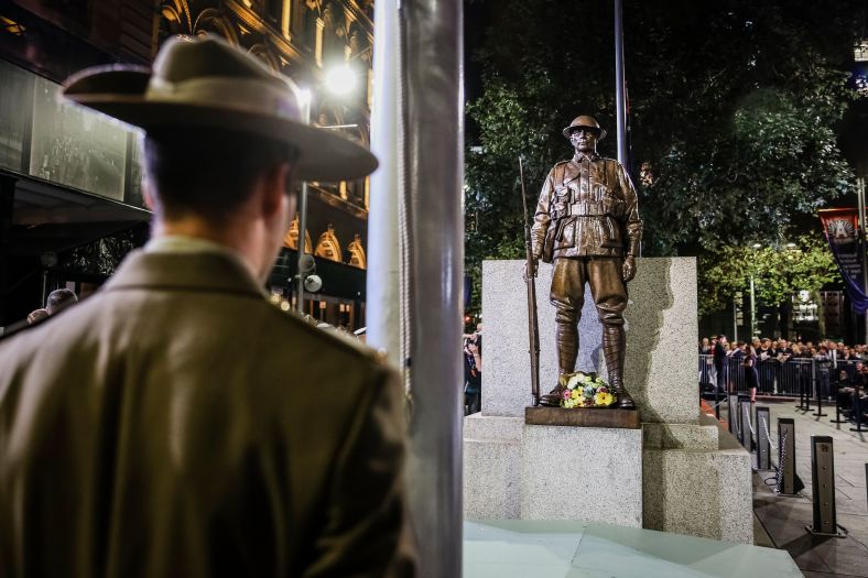 Official image from Anzac Day 2019