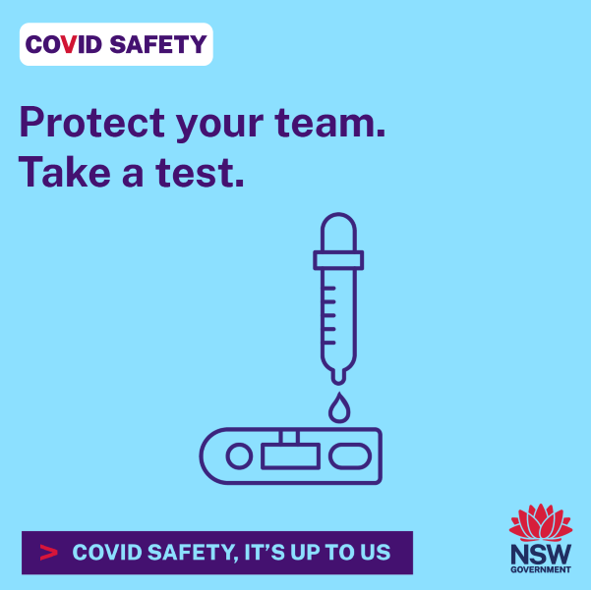 Protect your team. Take a test