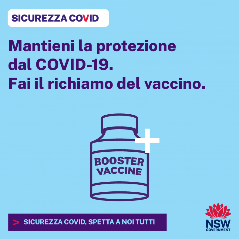 Image of a bottle that says 'booster vaccine'