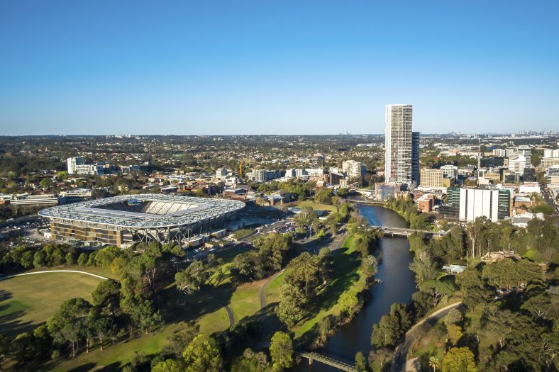 Parramatta City skyline