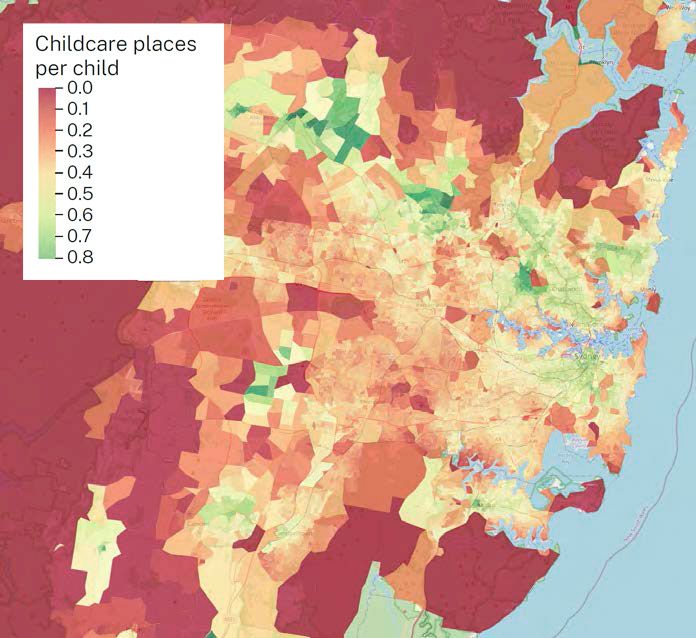 Childcare places in Sydney