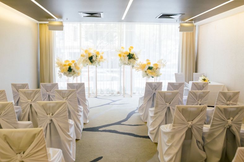 Wedding ceremony room at PARKROYAL Parramatta.