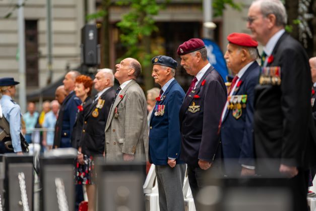 Official image from Remembrance Day 2021 Sydney