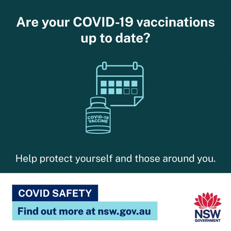 Are your COVID-19 vaccinations up to date