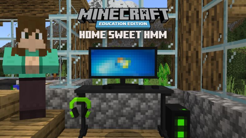 Minecraft EE home sweet hmm graphic