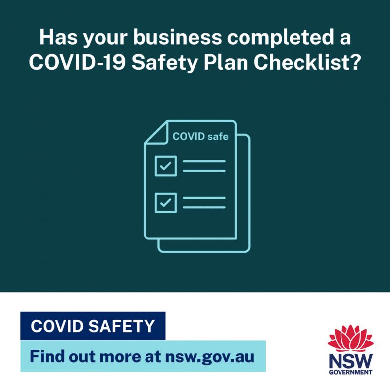 Has your business completed a COVID Safety Plan Checklist