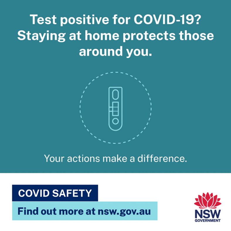 Testing positive for COVID-19