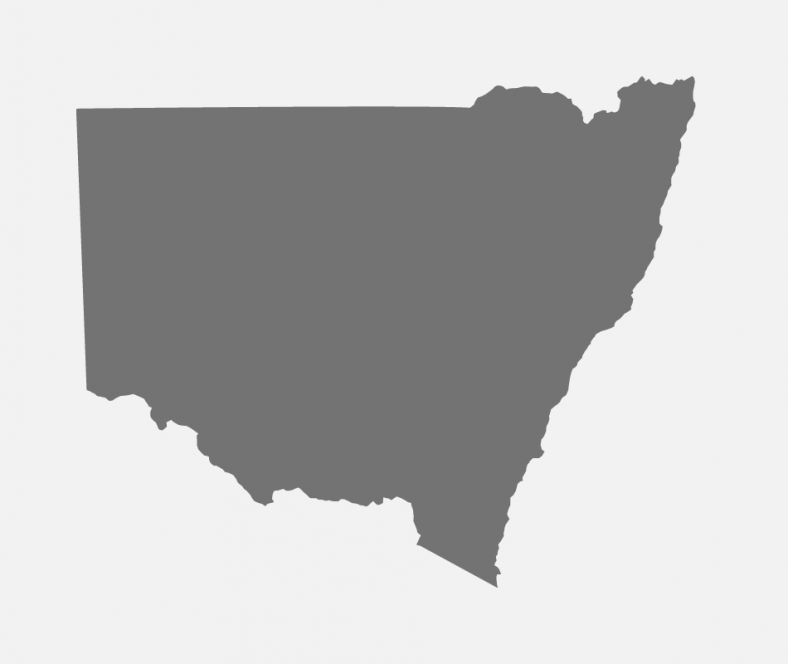 map of new south wales icon