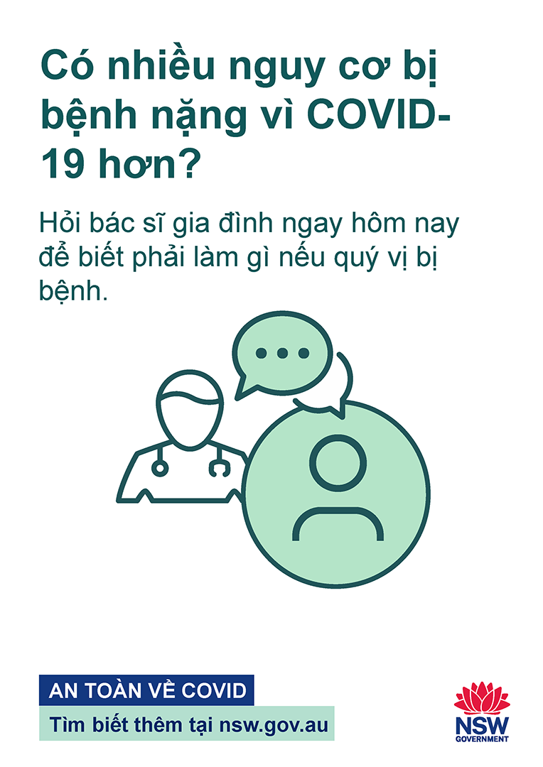 Vietnamese At higher risk of serious illness from COVID-19