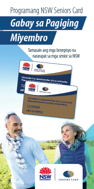 Filipino Seniors Card Language Brochure