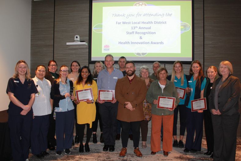 FWLHD Staff Health Award winners for 2023