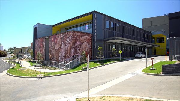 Exterior of Western Cancer Centre in Dubbo