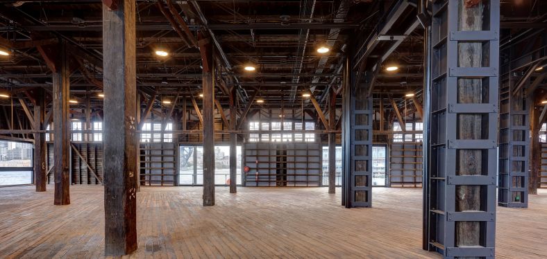 Heritage space at Pier 2/3 Walsh Bay Arts Precinct available for cultural use hire Photo by Brett Boardman