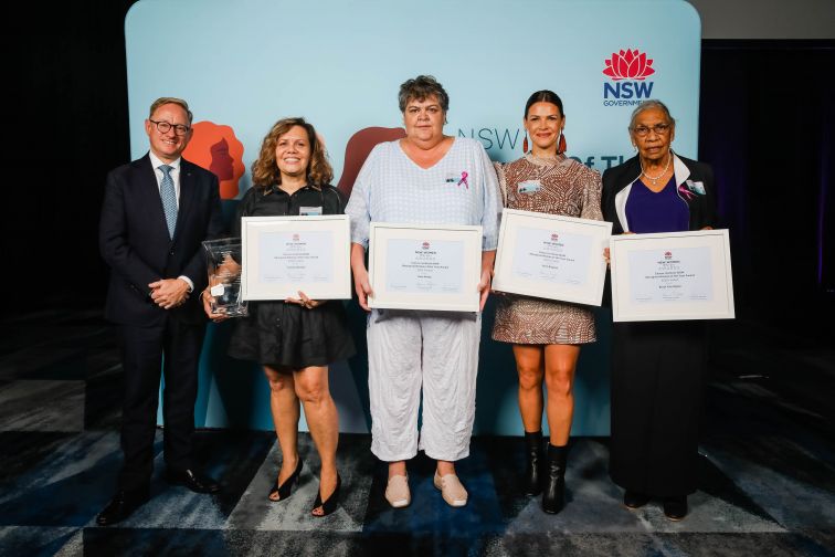 Cancer Institute NSW Aboriginal Woman of the Year Award - NSW Woman of the Year Awards © Salty Dingo