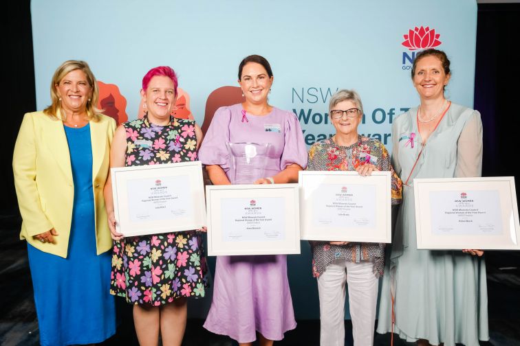 NSW Minerals Council Regional Woman of the Year Award - 2022 NSW Women of the Year Awards © Salty Dingo 2022