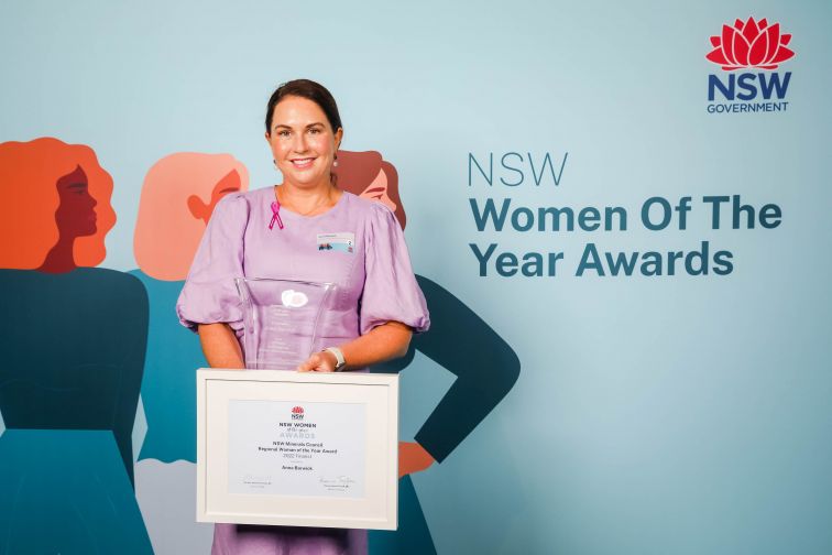 NSW Minerals Council Regional Woman of the Year Award - Mrs Anna Barwick