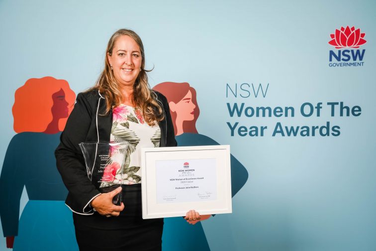 NSW Woman of Excellence Award - Prof Julie Redfern