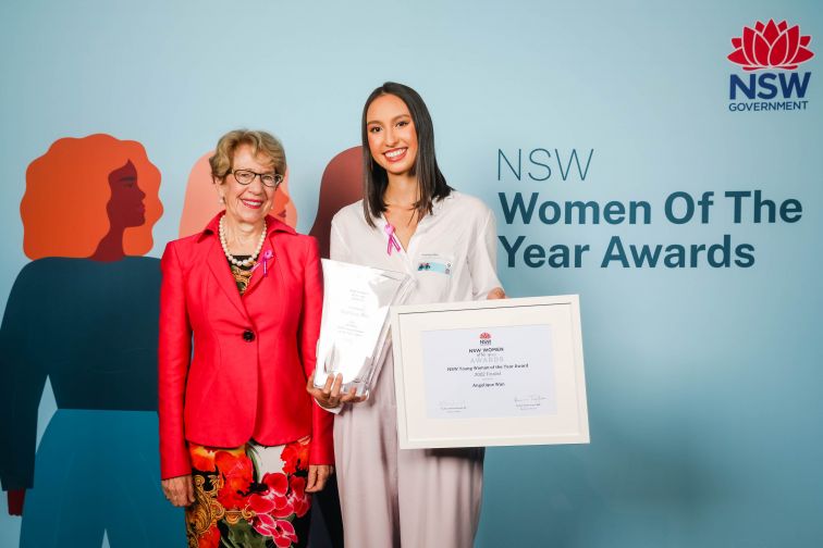 NSW Young Woman of the Year Award © Salty Dingo 2022