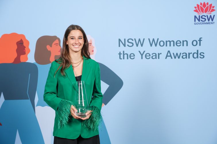 2023 NSW Young Woman of the Year Chanel Contos