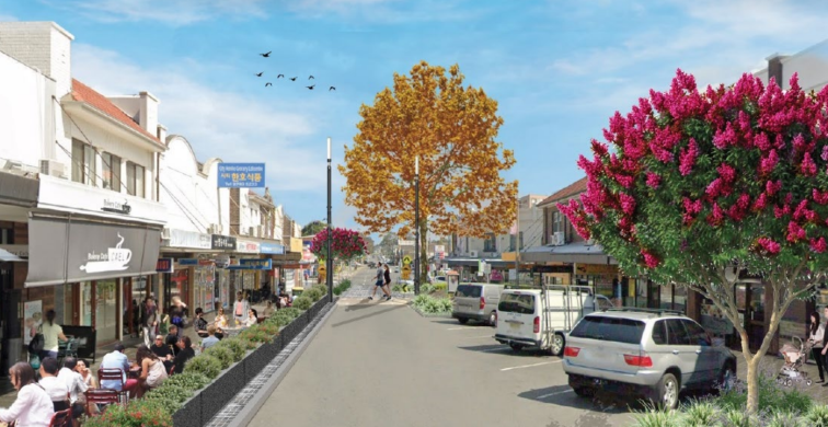 Lidcombe Town Centre High Street Activation Project, WestInvest