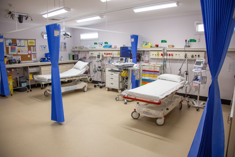 Beds in the Tottenham ED