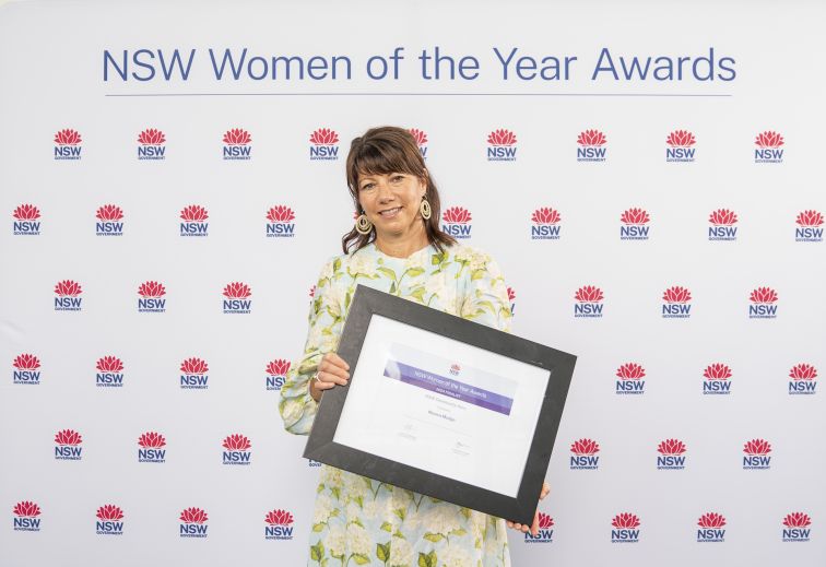 NSW Women of the Year Awards 2024 Ceremony - NSW Community Hero 2024 recipient Monica Mudge