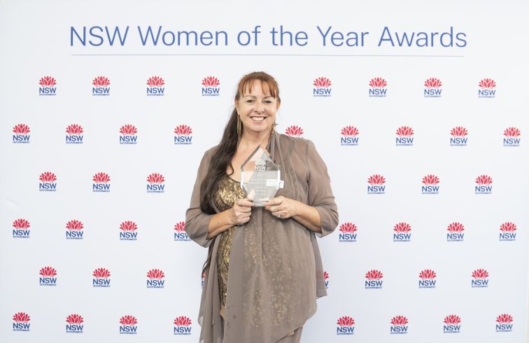 NSW Women of the Year Awards 2024 Ceremony - NSW Regional Woman of the Year 2024 recipient Theresa Mitchell