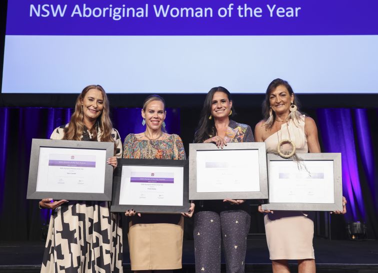NSW Women of the Year Awards 2024 Ceremony -  NSW Aboriginal Woman of the Year 2024 finalists